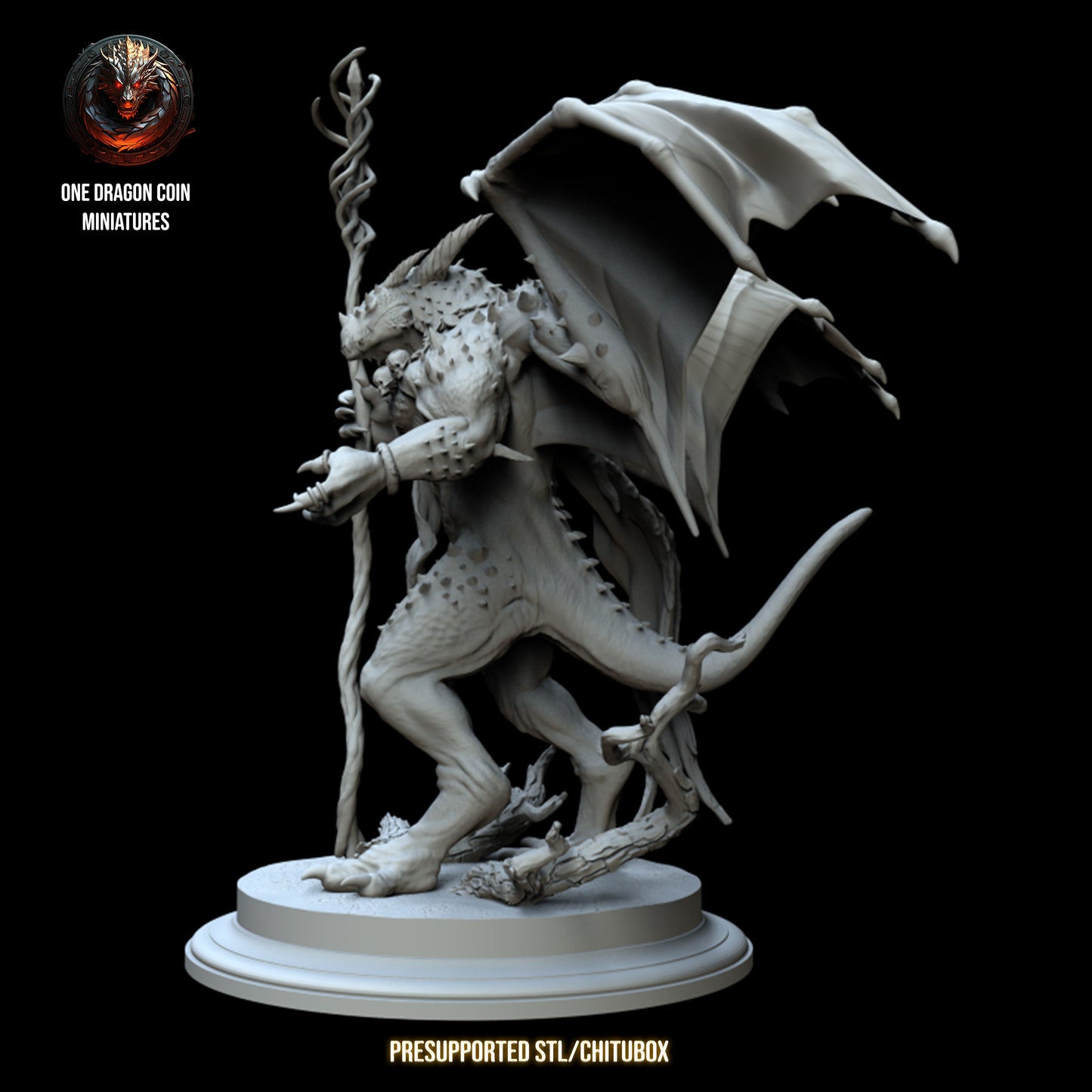 One Dragon Coin - Deskarton - DnD/TTRPG Figure/Miniature