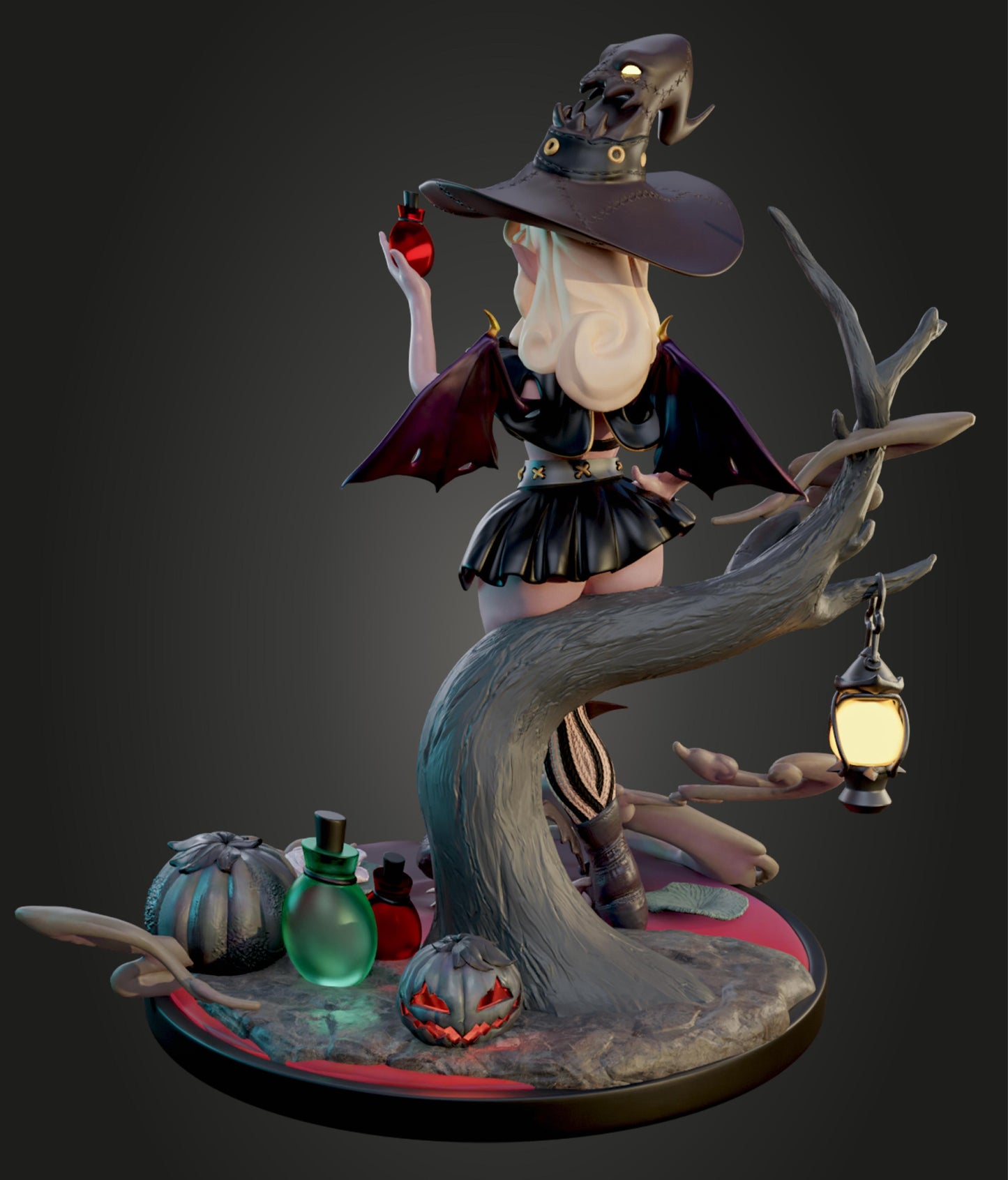 AMCM Studios - Evangeline Shadowcroft - 32/75mm Pin Up/Figure/Model/Diorama - Helios3DPrinting