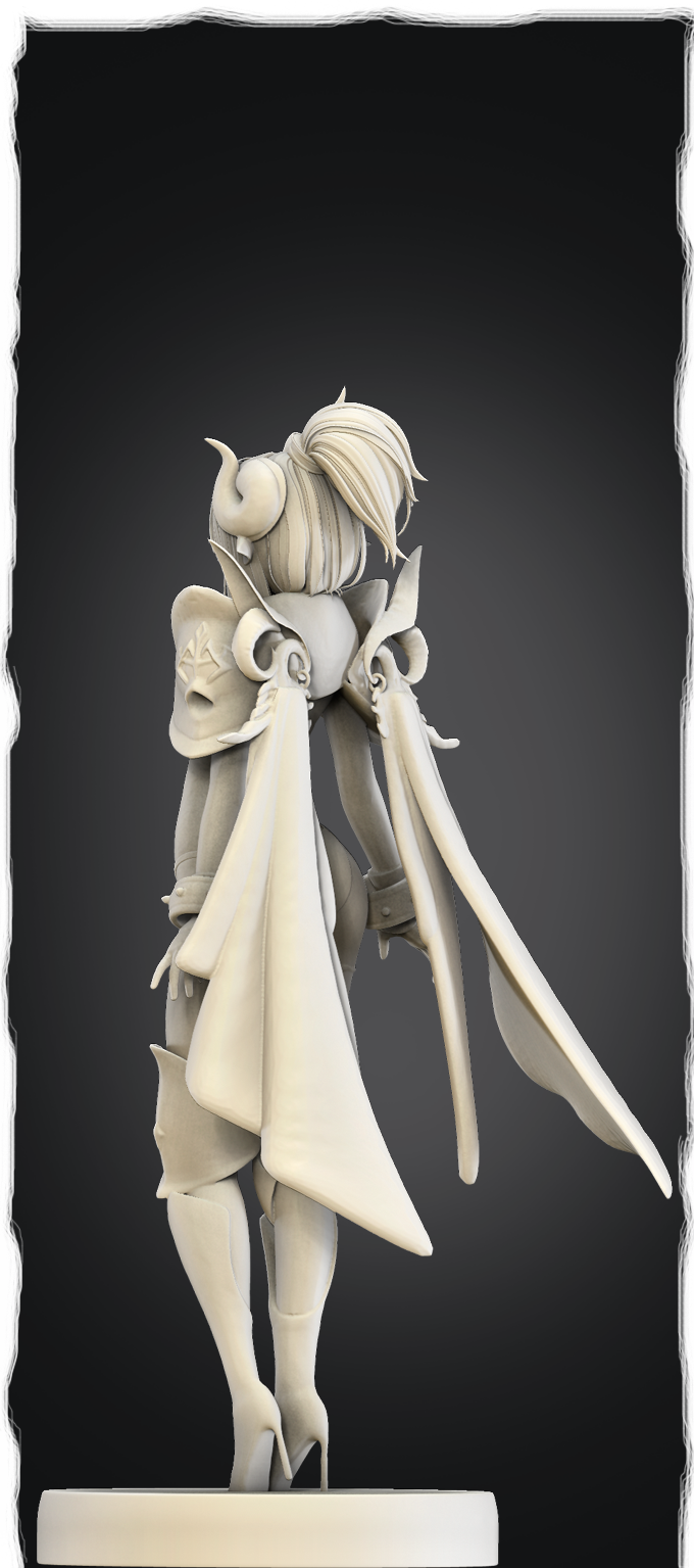 MikleJane - Idol Girl #1 - 75mm Pin Up/Figure/Model/Diorama