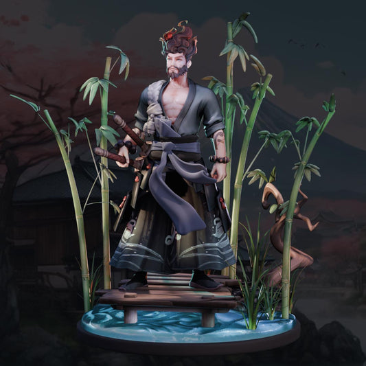 AMCM Studios - Ryu Nakamura - 32/75mm Pin Up/Figure/Model/Diorama - Helios3DPrinting