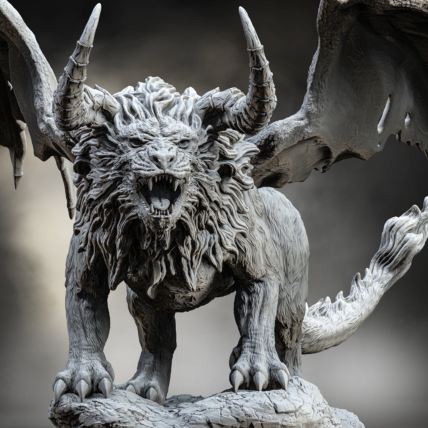 Evox Arts - Rift Creatures - Manticore - DnD/TTRPG Figure/Miniature