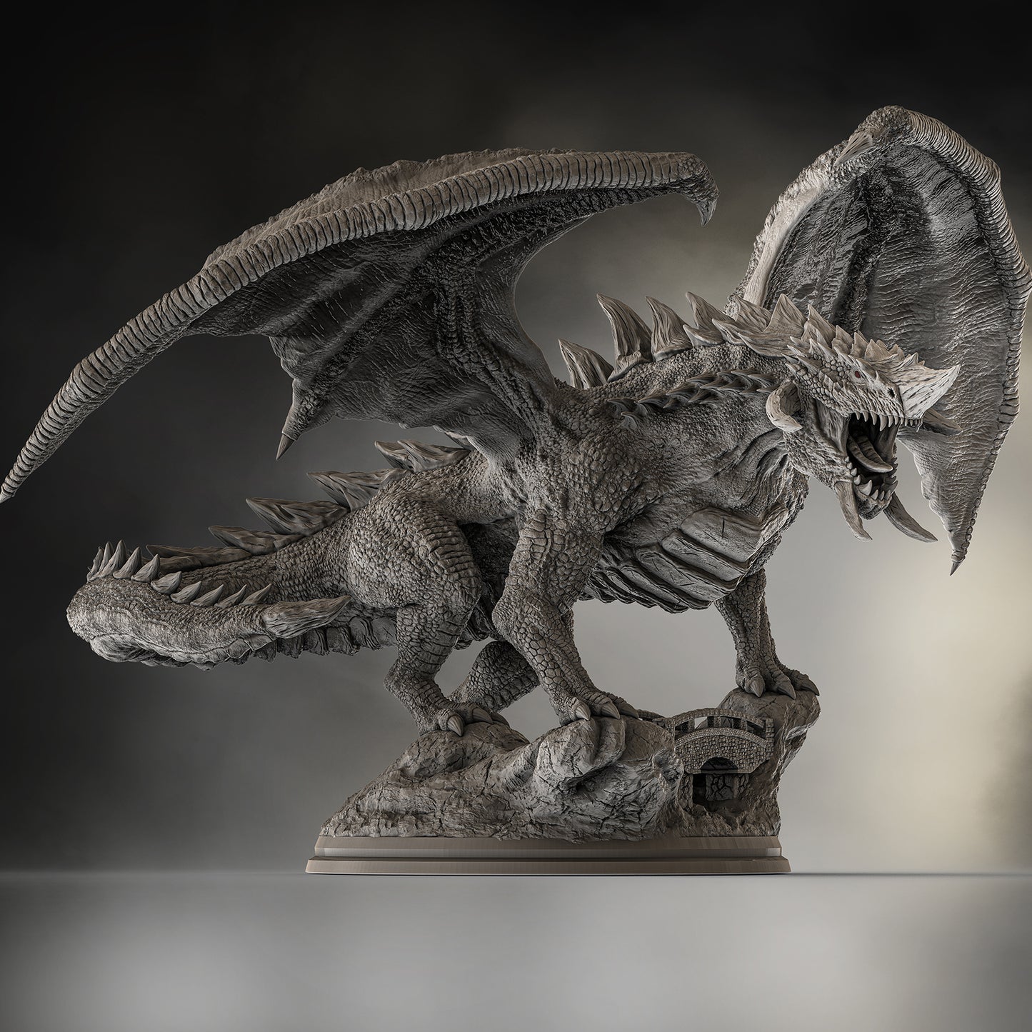 Evox Arts - Rift Creatures - Kaiju Dragon - DnD/TTRPG Figure/Miniature