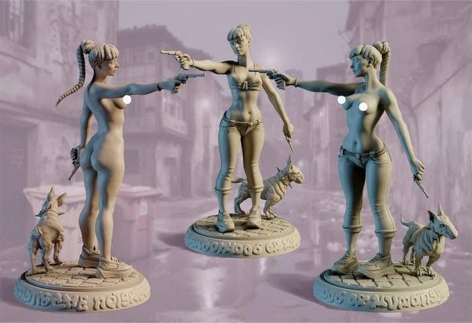 Devi Miniatures - Warriors - Cira - 75mm Pin Up/Figure/Model/Diorama