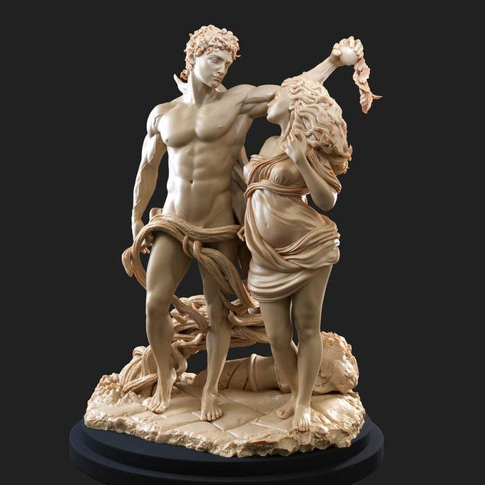Authorseries Studio - Apollo and Daphne - 75mm Pin Up/Figure/Model/Diorama