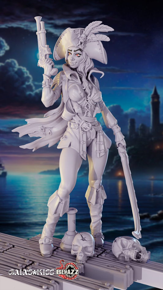 Gaia Miniatures - Zaira, the Nocturnal Seductress - 75mm Pin Up/Figure/Model/Diorama