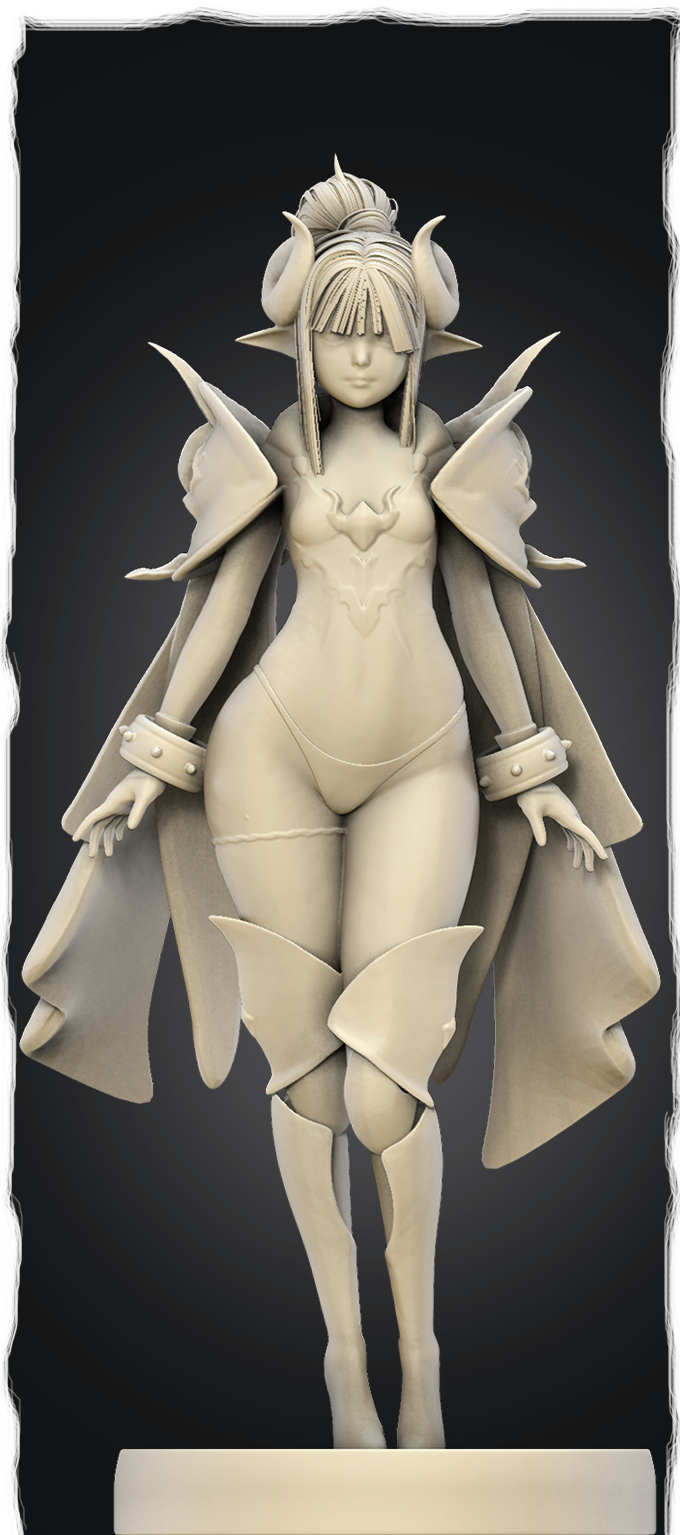 MikleJane - Idol Girl #1 - 75mm Pin Up/Figure/Model/Diorama