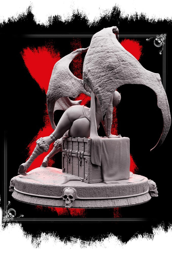 Fredrik Rosado - Succubus Queen DrazKira - 75mm Pin Up/Figure/Model/Diorama