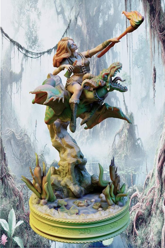 Devi Miniatures - Witches - Zardonya - 75mm Pin Up/Figure/Model/Diorama