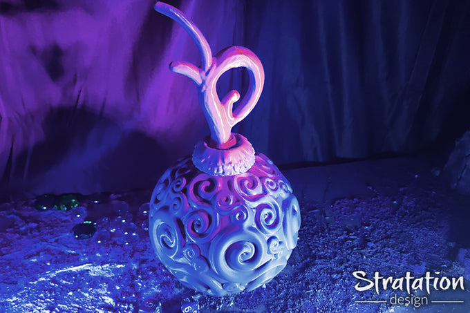 Stratation Design - Vortex Swirlfruit Dice Box - DnD/TTRPG/Roleplaying/Wargames