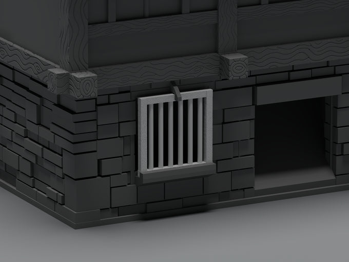 Northern Minis - Medieval House Dice Tower - DnD/Pathfinder/Tabletop RPG