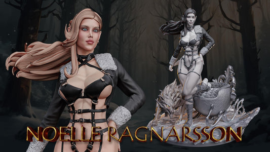 AMCM Studios - Noelle Ragnarsson - 32/75mm Pin Up/Figure/Model/Diorama - Helios3DPrinting