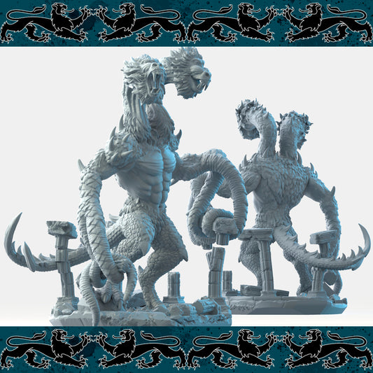 Brayan Nafarrate - Bestiary #2 - Demogorgon - DnD/TTRPG Figure/Miniature