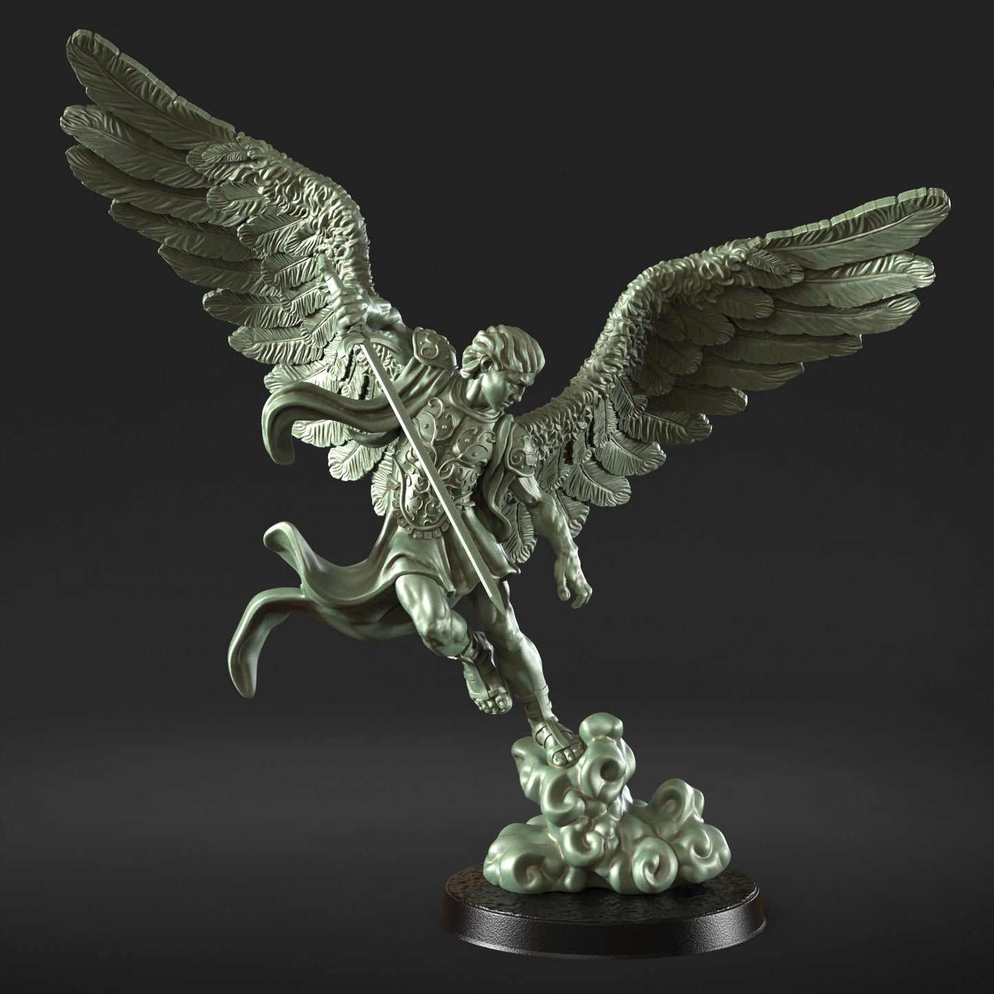 RN Estudio - Angels - Archangel Micheal - DnD/TTRPG Figure/Miniature