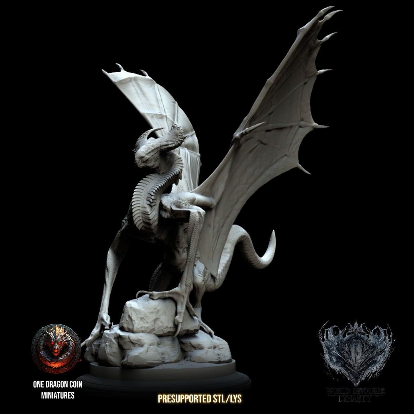 One Dragon Coin - Vernax - DnD/TTRPG Figure/Miniature