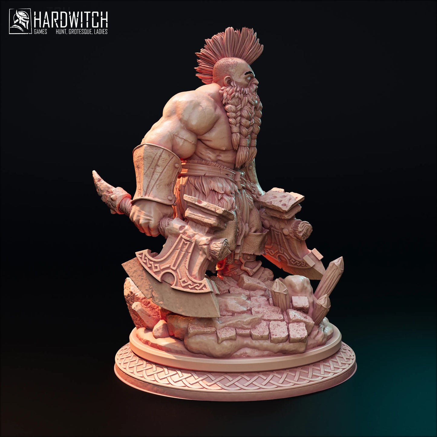 HardWitch Games - Tormalch Bergder - 75mm Pin Up/Figure/Model/Diorama