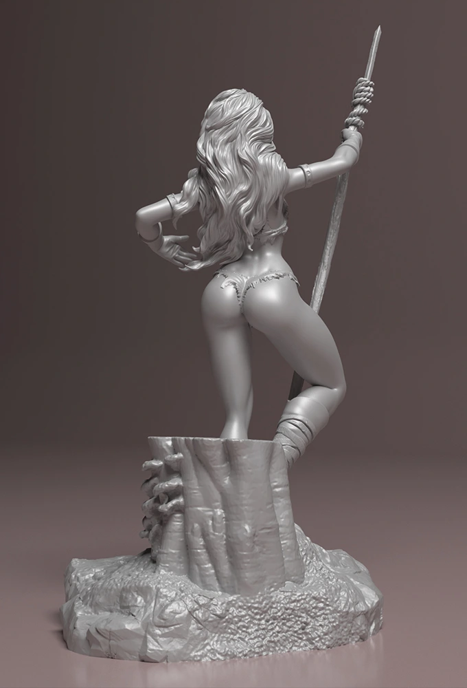 Wild Miniatures - Wild Wild Girls - Anna - 32/75mm Pin Up/Figure/Model/Diorama