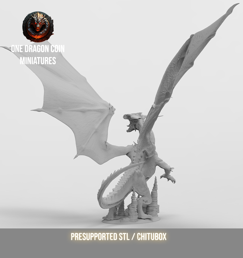 One Dragon Coin - Deepthorn #1 - DnD/TTRPG Figure/Miniature