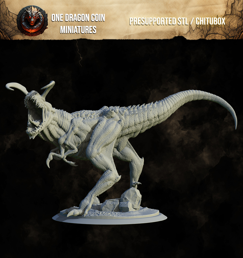 One Dragon Coin - Sand Stalker - DnD/TTRPG Figure/Miniature