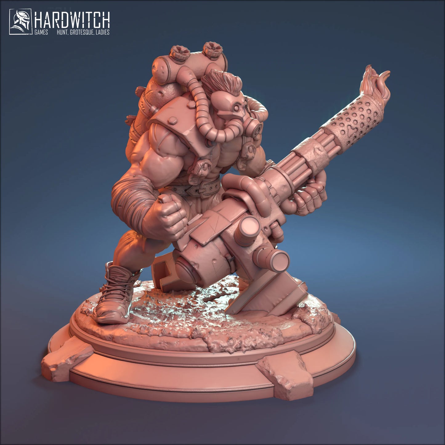 NeuralPie - Bus Stop - Knock Asser - 75mm Pin Up/Figure/Model/Diorama