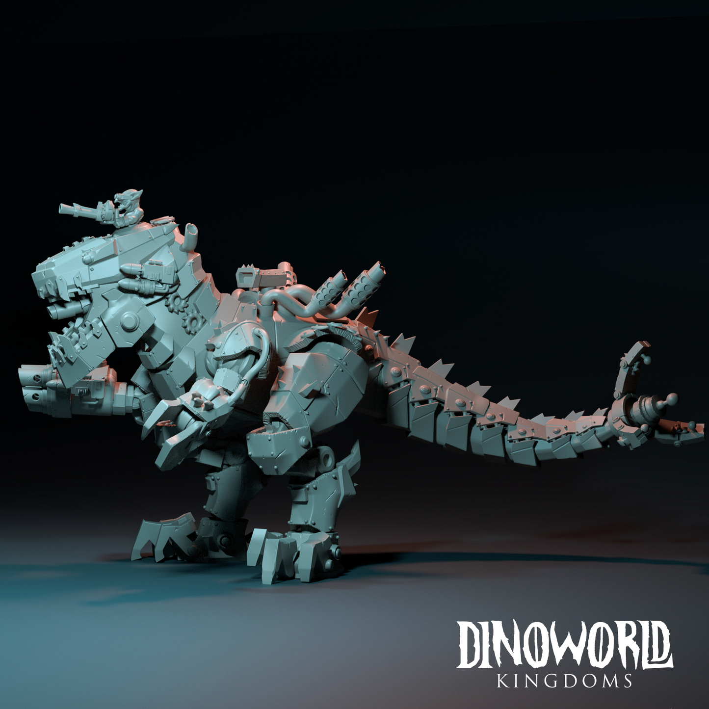 Dinoworld - Epics - Mecha T-Rex - DnD/Pathfinder/TTRPG Figure Miniature