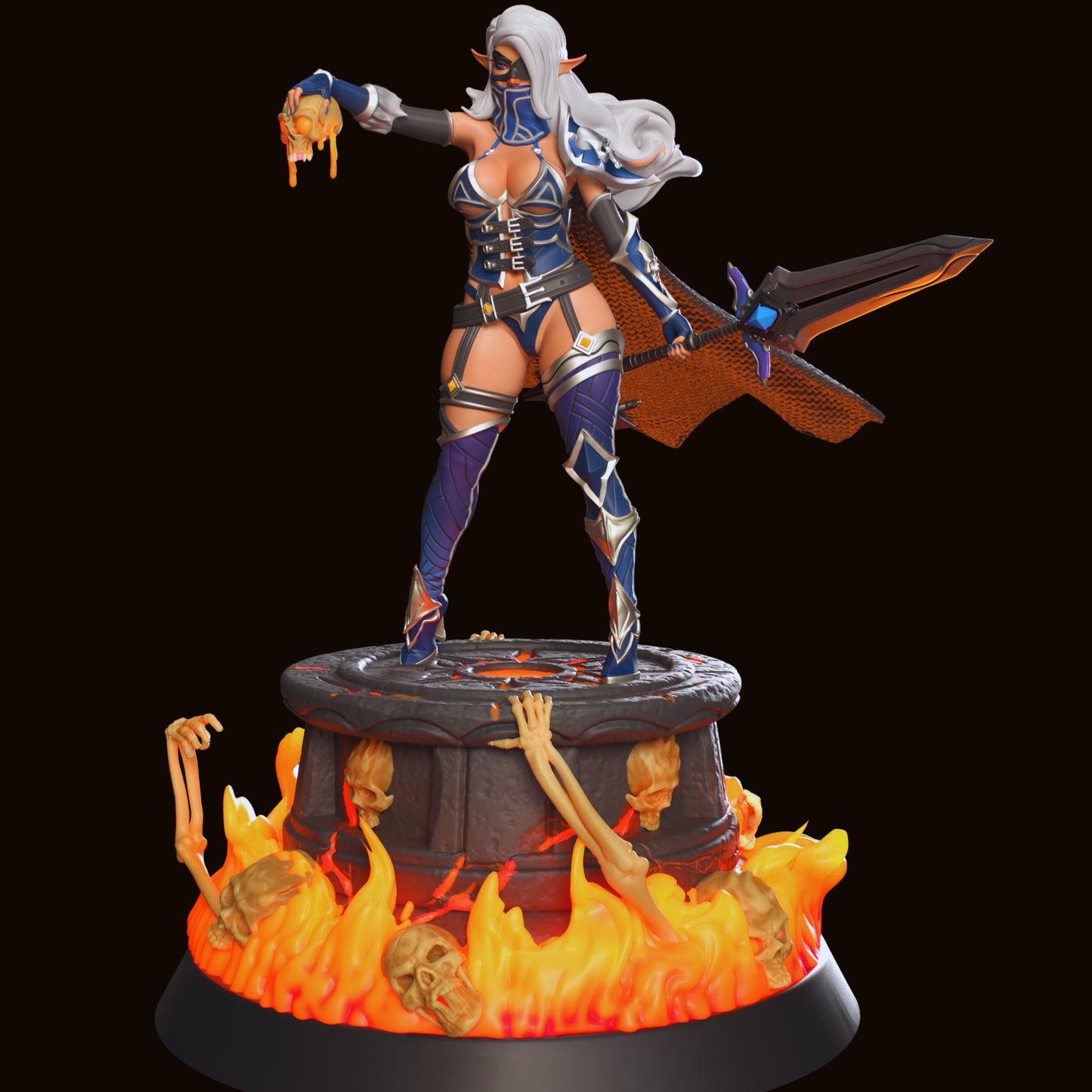 HoldMyMiniatures - Poison Whisperer #1 - 75mm Pin Up/Figure/Model/Diorama