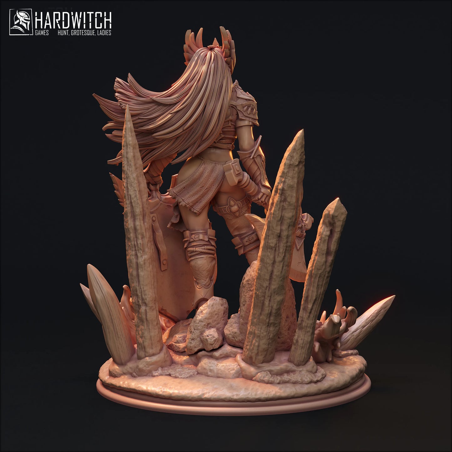 HardWitch Games - Markin Armtord - 75mm Pin Up/Figure/Model/Diorama