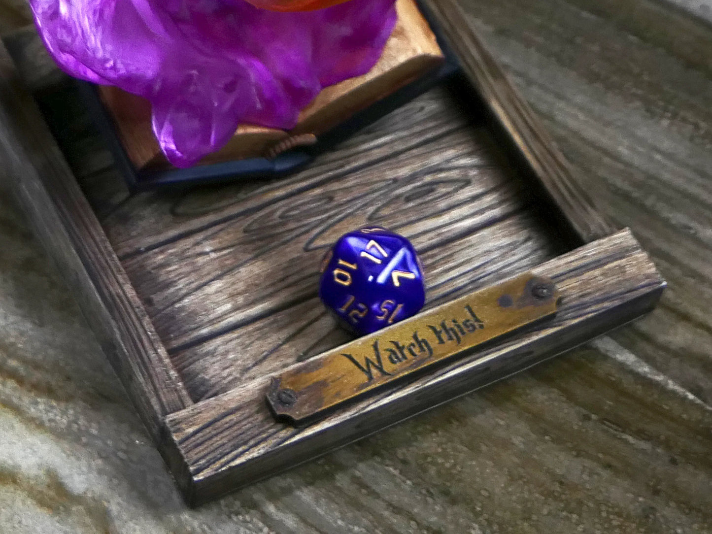 Miniature Evolution - Necromancy Dice Tower - DnD/TTRPG/Roleplaying/Wargames