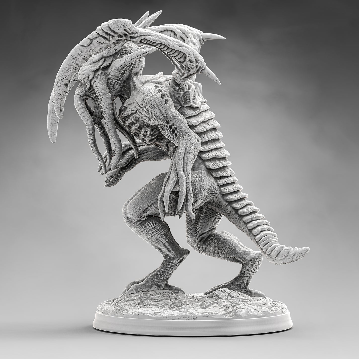 Evox Arts - Rift Creatures - Obsidian Crane - DnD/TTRPG Figure/Miniature