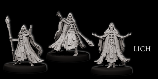 Forged Path - Willowbrook Underworld - Lich - DnD/TTRPG Figure/Miniature