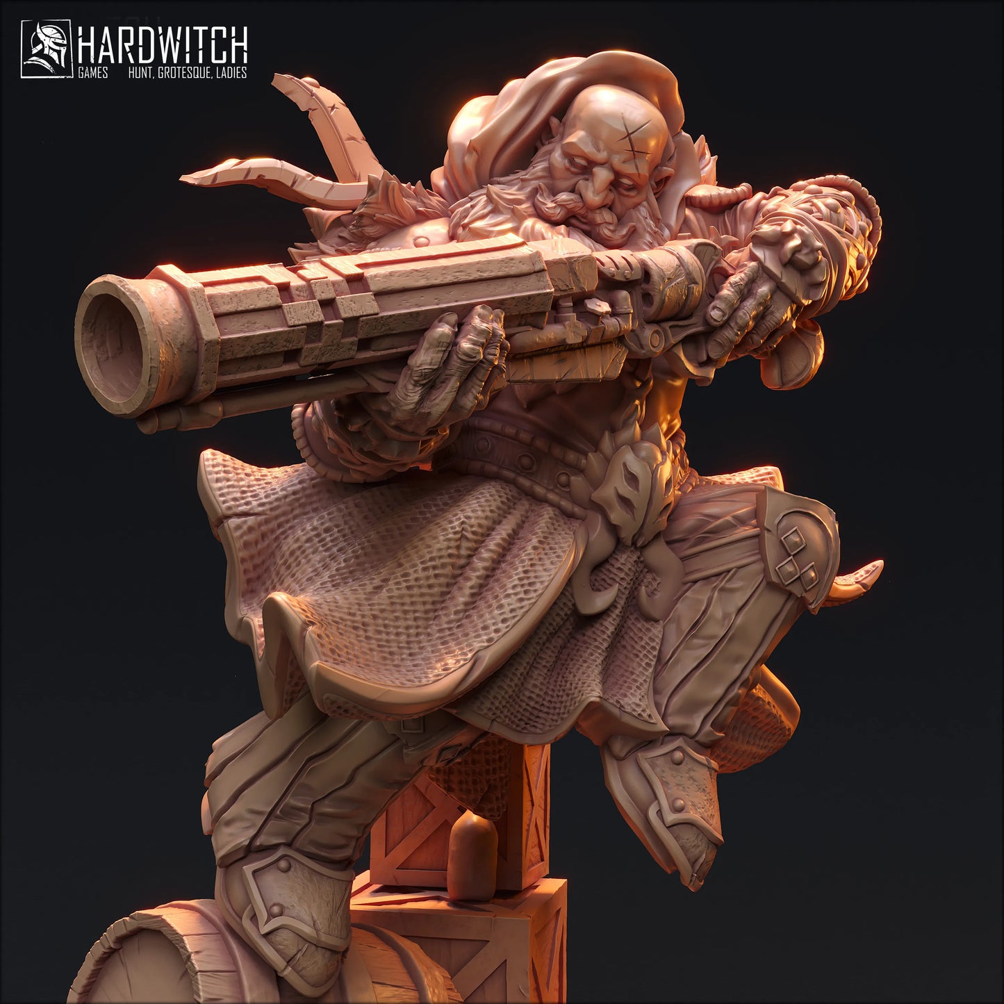 HardWitch Games - Buron Galtix - 75/150mm Pin Up/Figure/Model/Diorama