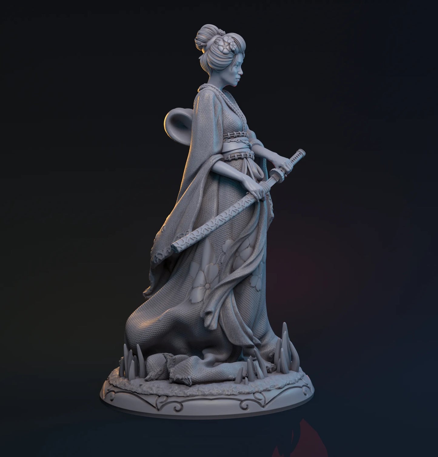 HardWitch Games - Yuki-onna - 32/75mm DnD/TTRPG Figure/Miniature