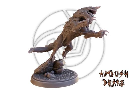 Vortex Studios - Rage of Kobolds - Drake 2 - DnD/TTRPG Figure/Miniature