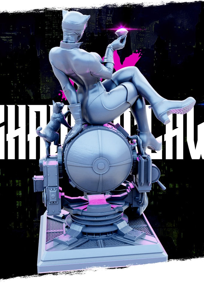Fredrik Rosado - Lyx Shadowclaw - 75mm Pin Up/Figure/Model/Diorama