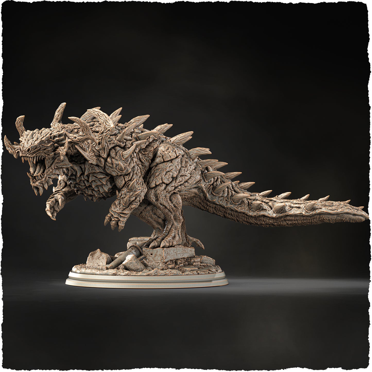 Evox Arts - World Dragons #1 - Behemoth - DnD/TTRPG Figure/Miniature