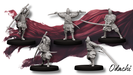 Forged Path - Tokugawa Bushido - Odachi - DnD/Pathfinder/TTRPG Figure