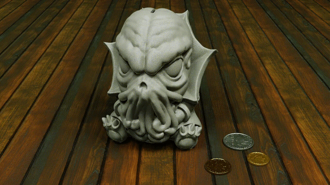 Hera'Stone - Mindflayer Dice Box - DnD/TTRPG/Roleplaying/Wargames