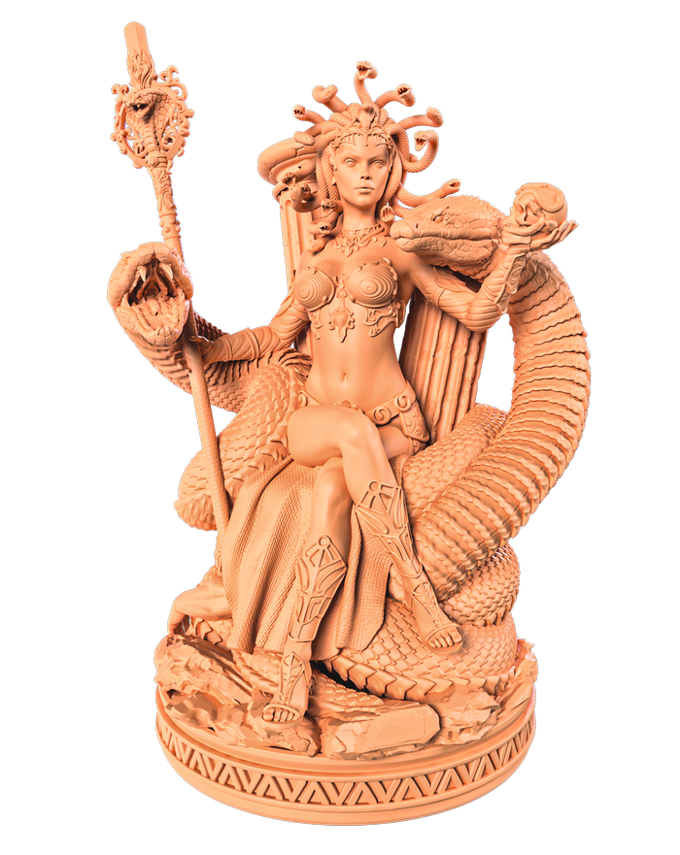 Jugglers Miniatures - Medusa the Gorgon - 75mm Pin Up/Figure/Model/Diorama