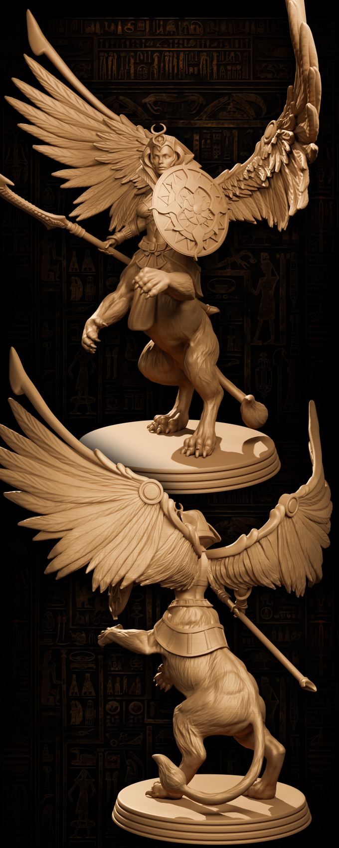 Jugglers Miniatures - Egyptians - Sphinx - 75mm Pin Up/Figure/Model/Diorama