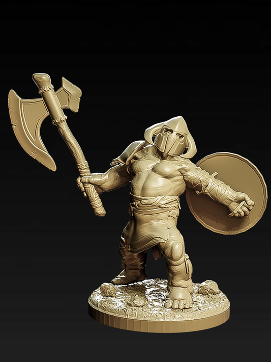 Klaus - Giant Berserker - 32/75mm DnD/TTRPG Figure/Miniature - Helios3DPrinting