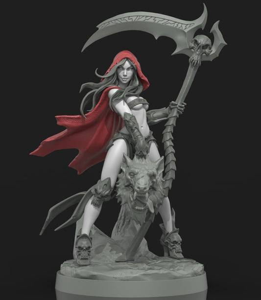 Yedharo Models - Warrior Girl #2 - 2 Poses - 32/75mm Pin Up/Figure/Figurine/Diorama - Helios3DPrinting