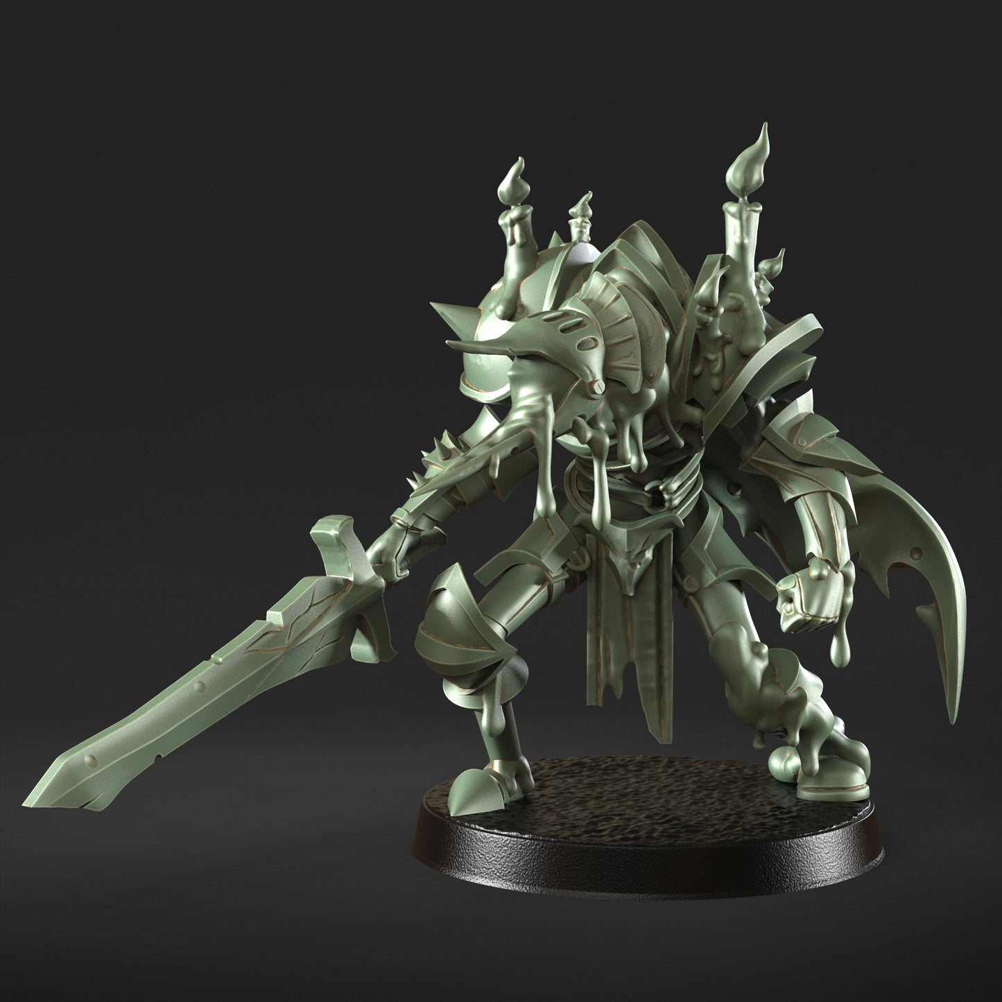 RN Estudio - Verminlot - Candle Warrior - DnD/TTRPG Figure/Miniature