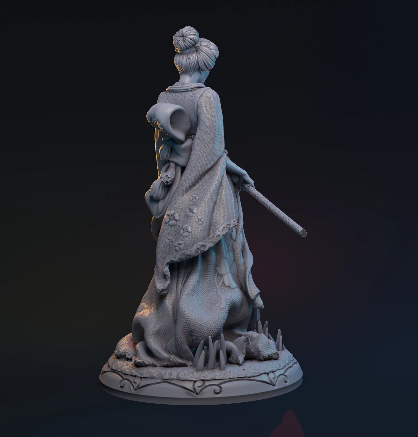 HardWitch Games - Yuki-onna - 32/75mm DnD/TTRPG Figure/Miniature
