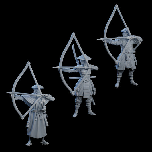 YourNeighborKnight - Bushido 2 - Bow Warriors - DnD/TTRPG Figure/Miniature