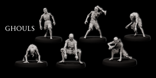 Forged Path - Willowbrook Underworld - Ghoul - DnD/TTRPG Figure/Miniature