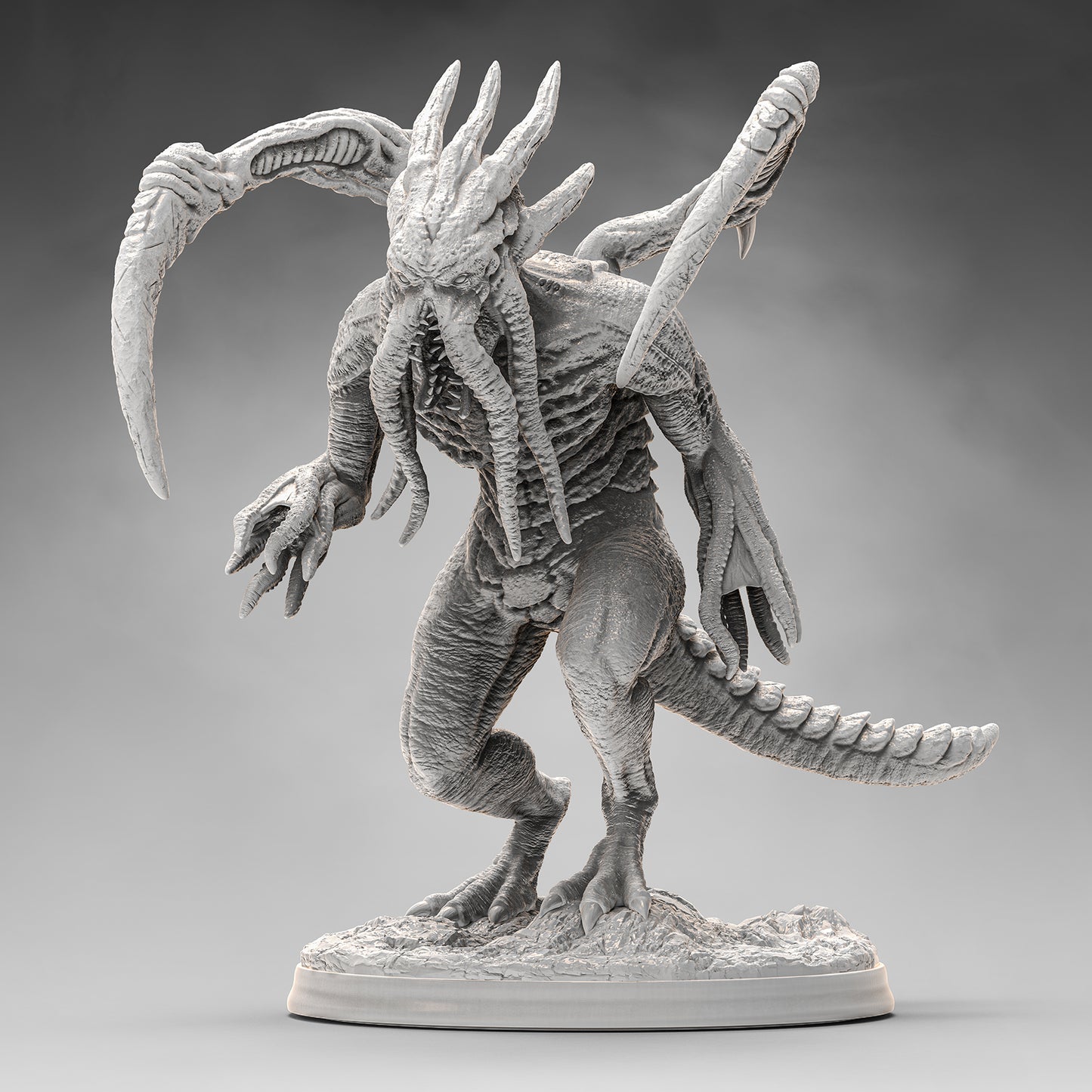 Evox Arts - Rift Creatures - Obsidian Crane - DnD/TTRPG Figure/Miniature