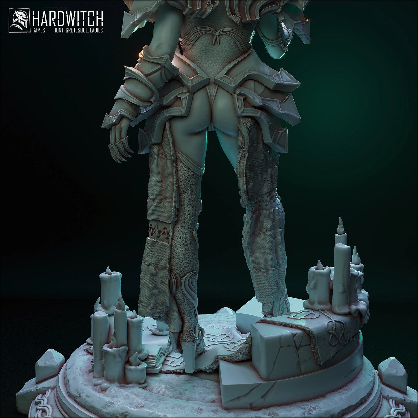 HardWitch Games - Yggdrasil - Sardora Vanthim - 75/100mm Pin Up/Figure/Model/Diorama
