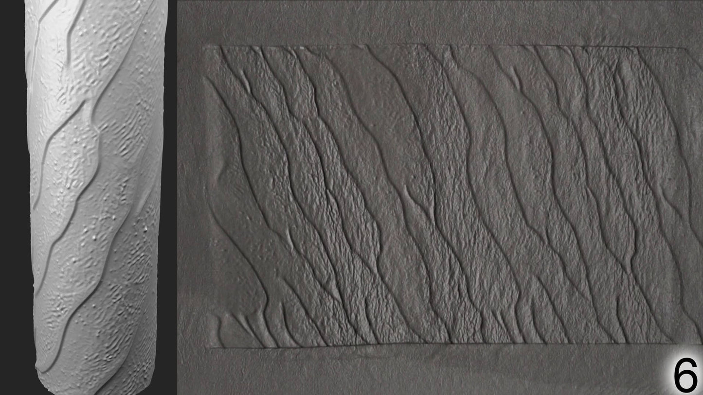 Jorrit - Texture Rollers #16 - Clay Roller for Scenery/TTRPG/Pottery Embossing