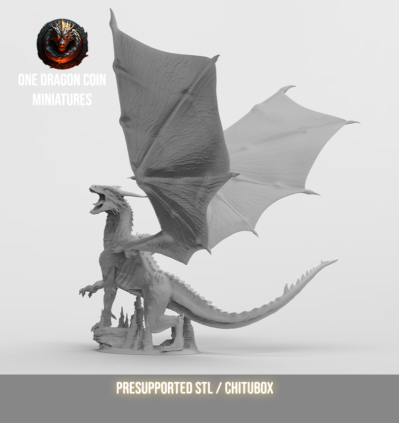 One Dragon Coin - Deepthorn #1 - DnD/TTRPG Figure/Miniature
