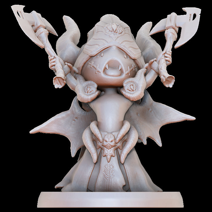 AliceFo - Chibi Monsters - Demon #1 - DnD/TTRPG Figure/Miniature
