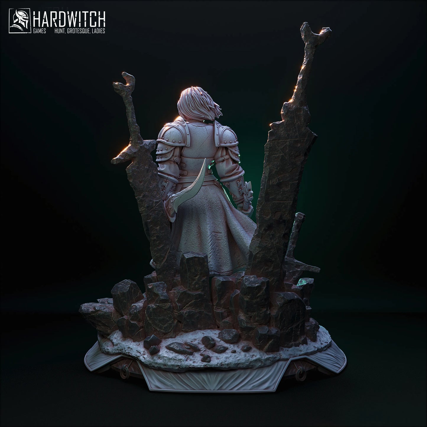 HardWitch Games - Yggdrasil - Tyrese Santim - 75/100mm Pin Up/Figure/Model/Diorama